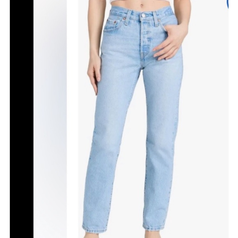 Levi's Ribcage Ankle Premium Button Up 26\27 Jeans